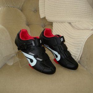 Auth. PELOTON Women's Cycling Shoes With Look Delta Cleats 38 (US 7-7 1/2M)